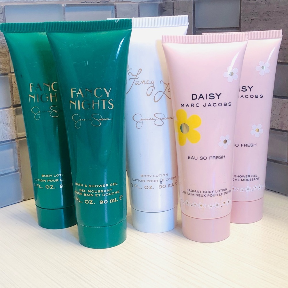 Lotions and body wash